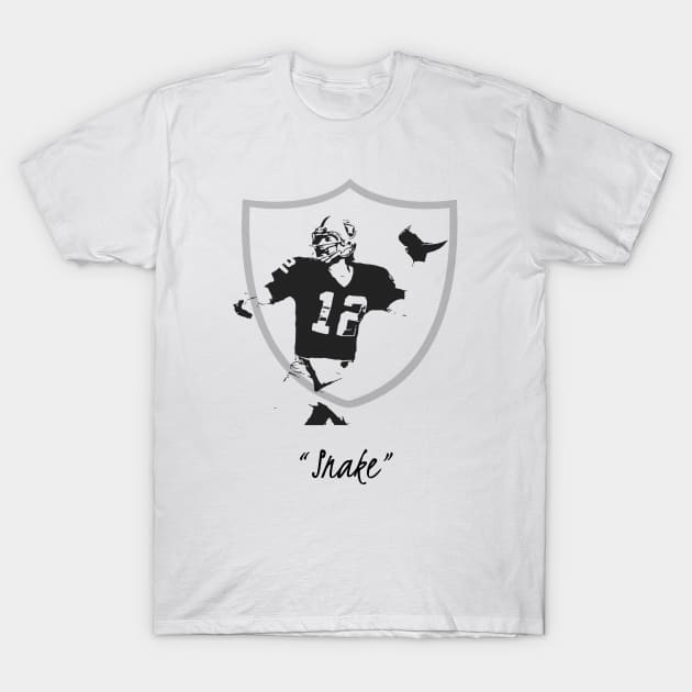 Snake - Oakland Raiders T-Shirt by RomansOneTwenty